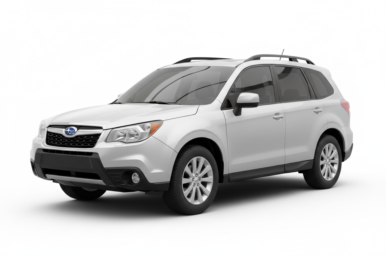 2013 Subaru Forester with tinted windows