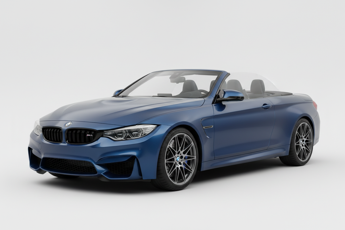 2014–2020 BMW M4 Competition Convertible in catalog style