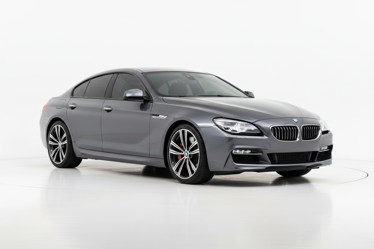 2014 BMW 6 Series Gran Coupe with Tinted Windows