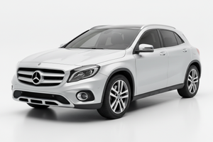 2014 Mercedes GLA SUV with tinted windows