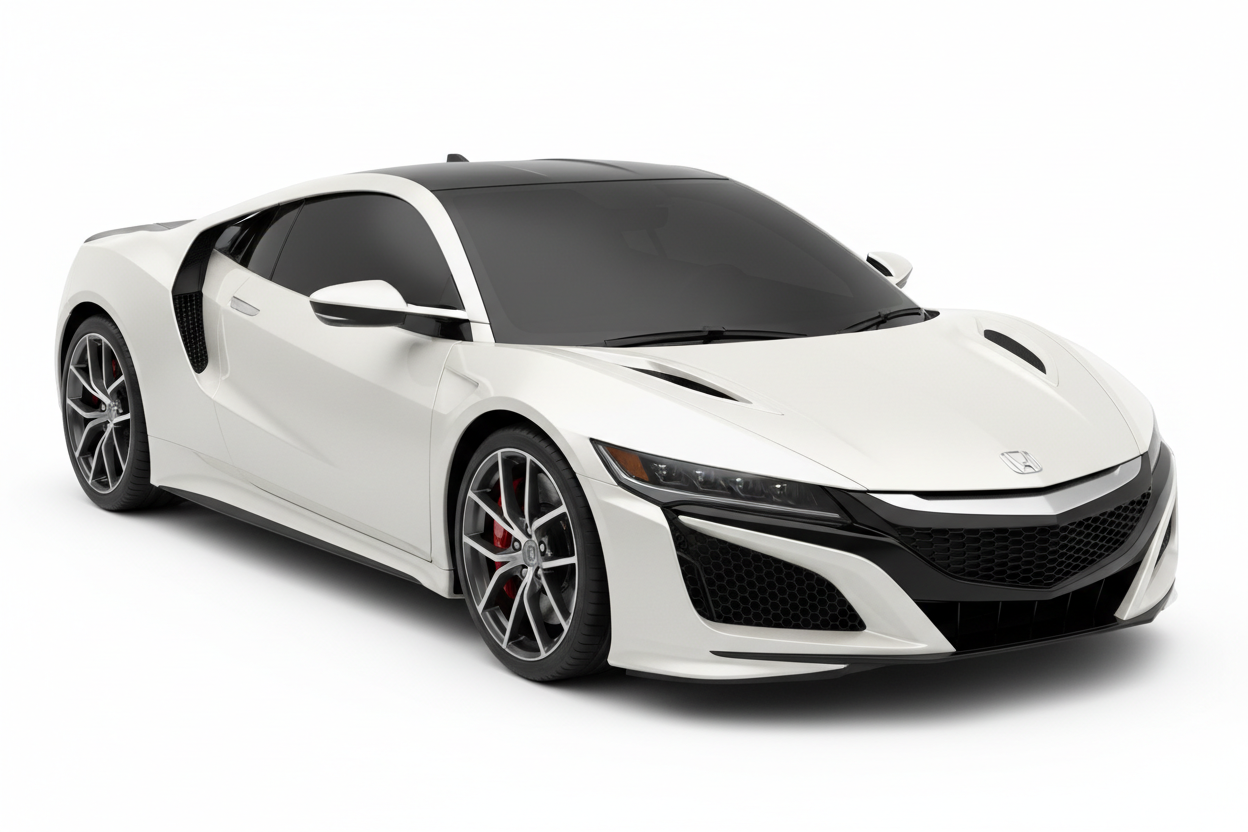 2017-2021 Honda NSX with tinted windows
