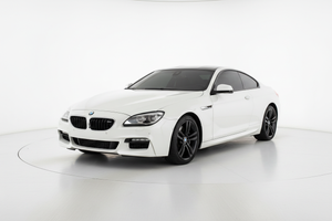 2017 BMW 6 Series Coupe with tinted windows
