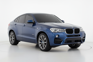 2017 BMW X4 with tinted windows