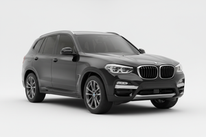 2018-2024 BMW X3 with tinted windows