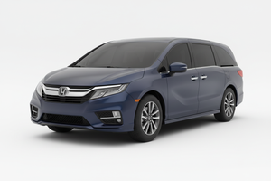 2018-2025 Honda Odyssey with tinted windows