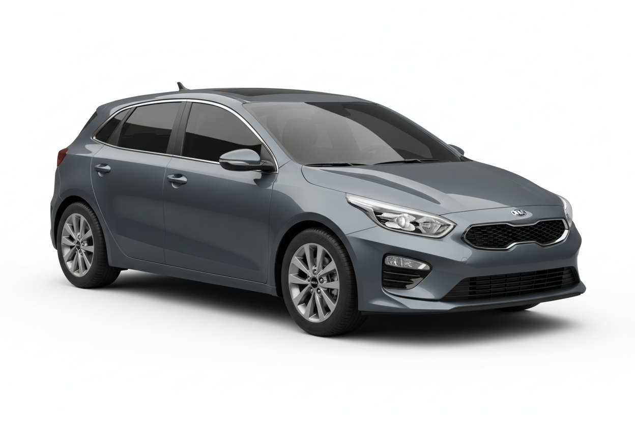 2018 Kia Cee'd with tinted windows