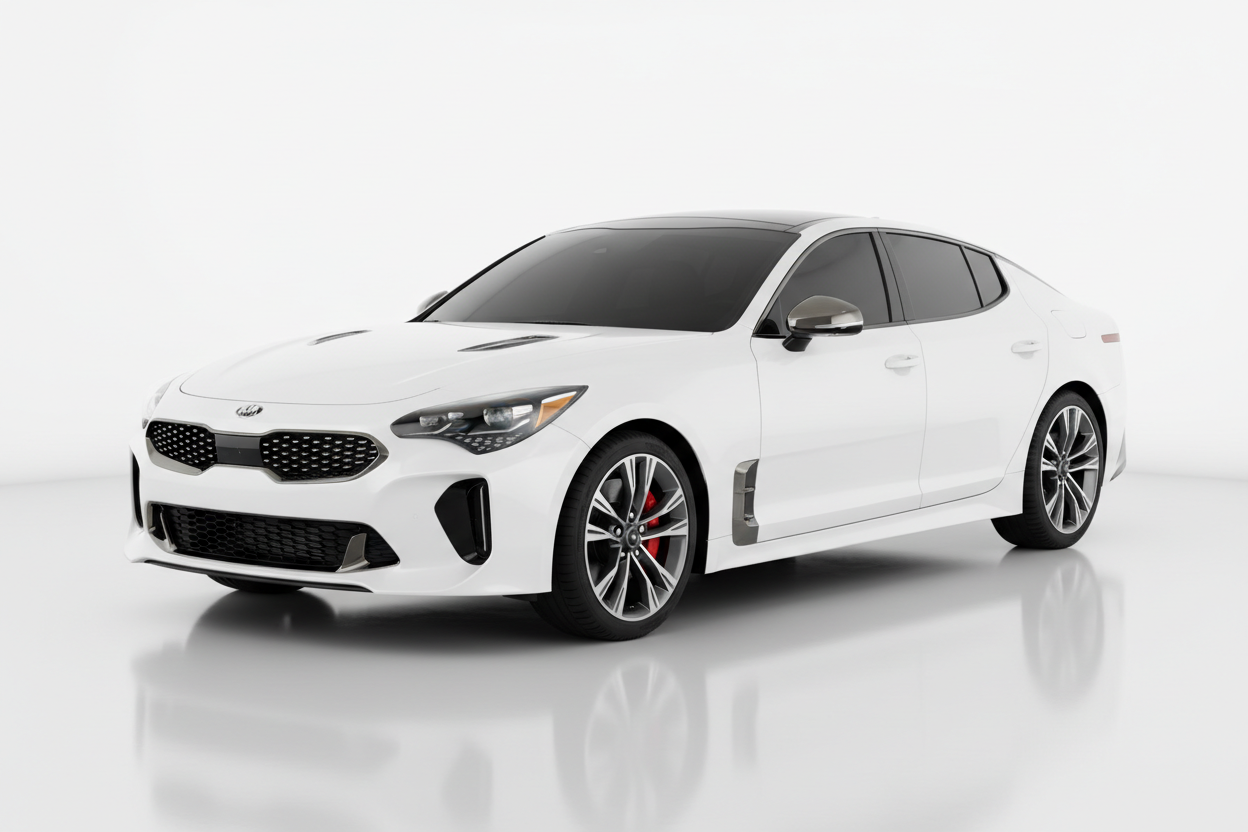 2018 Kia Stinger with all windows tinted