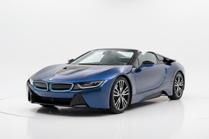 2019 BMW i8 Roadster with tinted windows