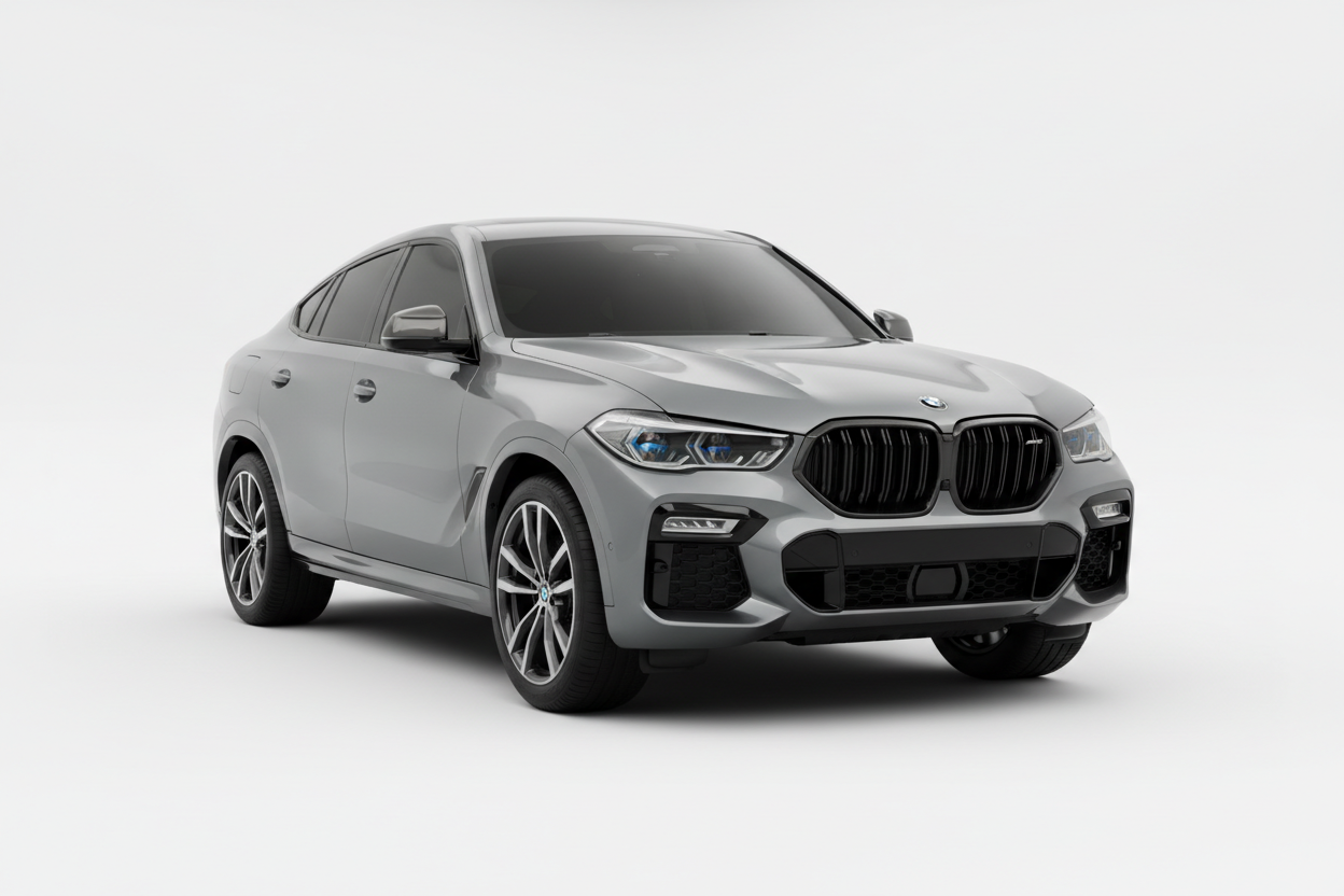 2020-2025 BMW X6 with tinted windows