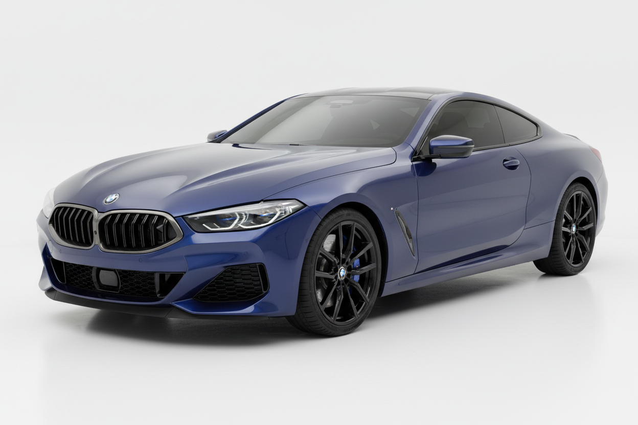 2020 BMW 8 Series Coupe with Tinted Windows