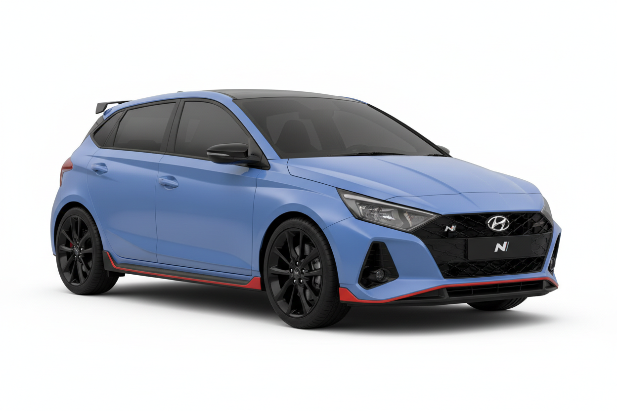2020 Hyundai i20 / i20 N with tinted windows