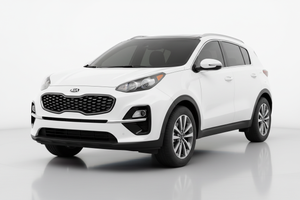 2020 Kia Sportage with front tint