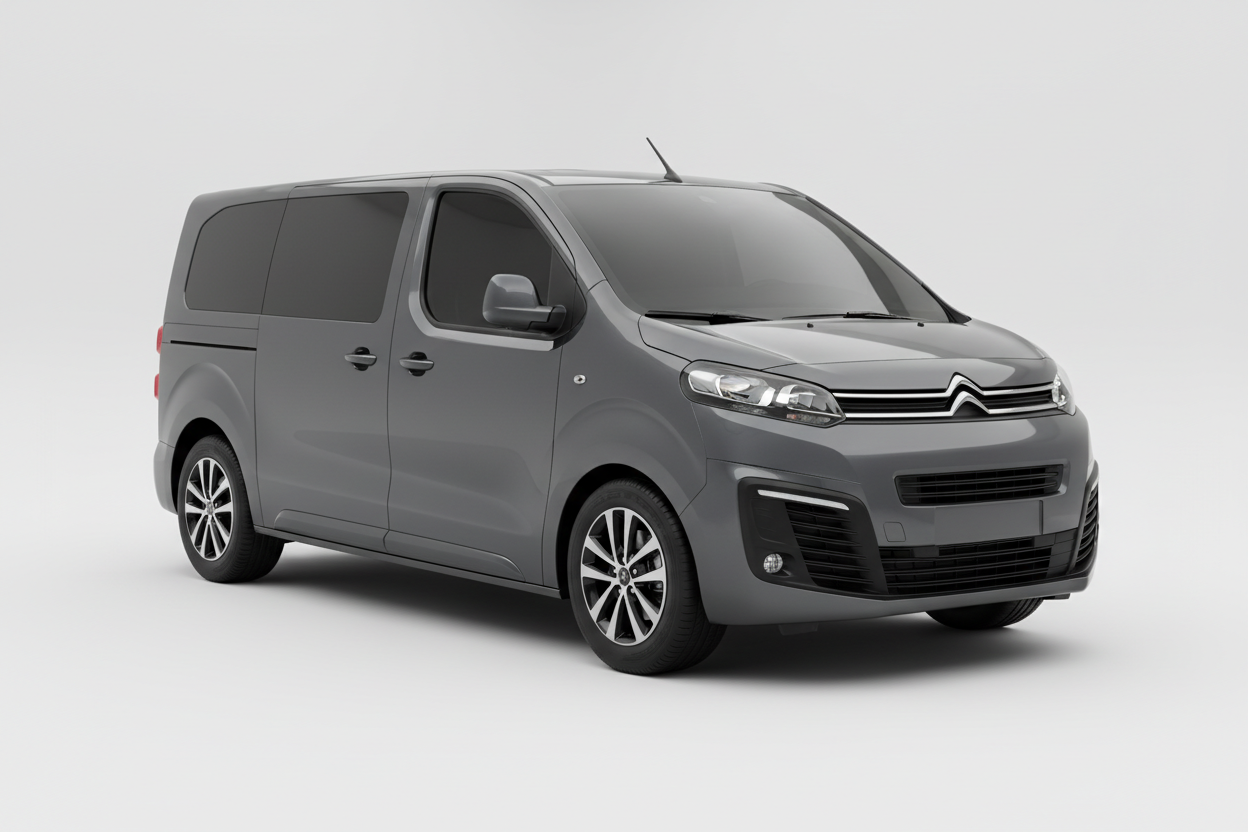 2021 Citroen e-Spacetourer with tinted windows