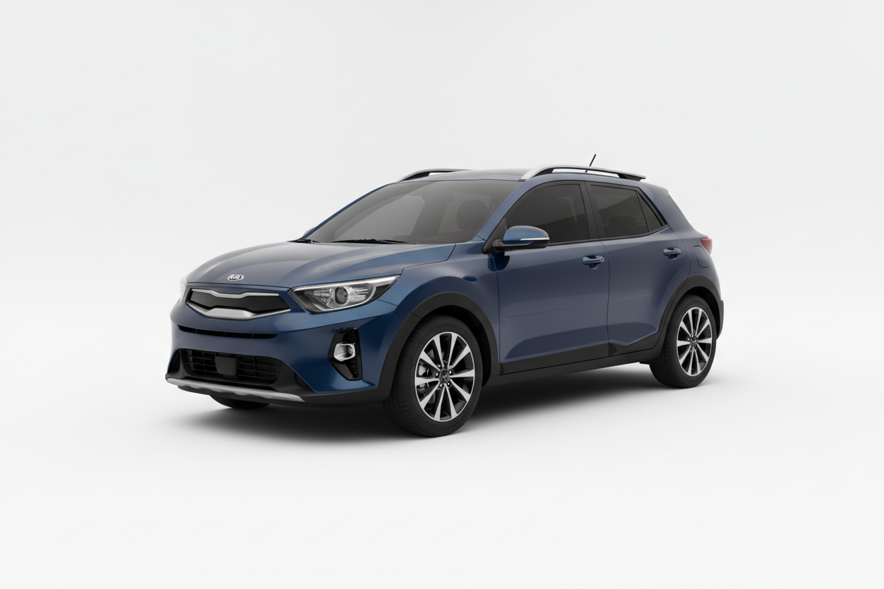 2021 Kia Stonic with tinted windows