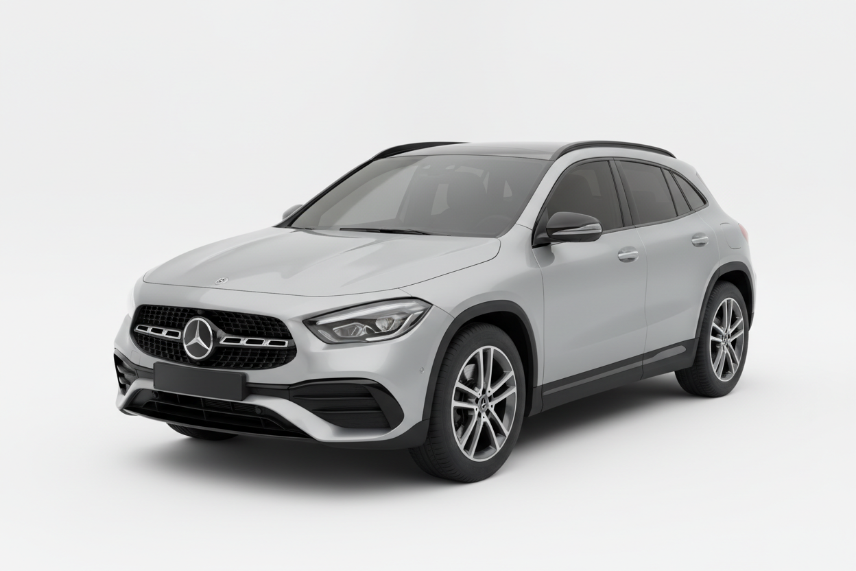 2021 Mercedes GLA SUV with tinted windows
