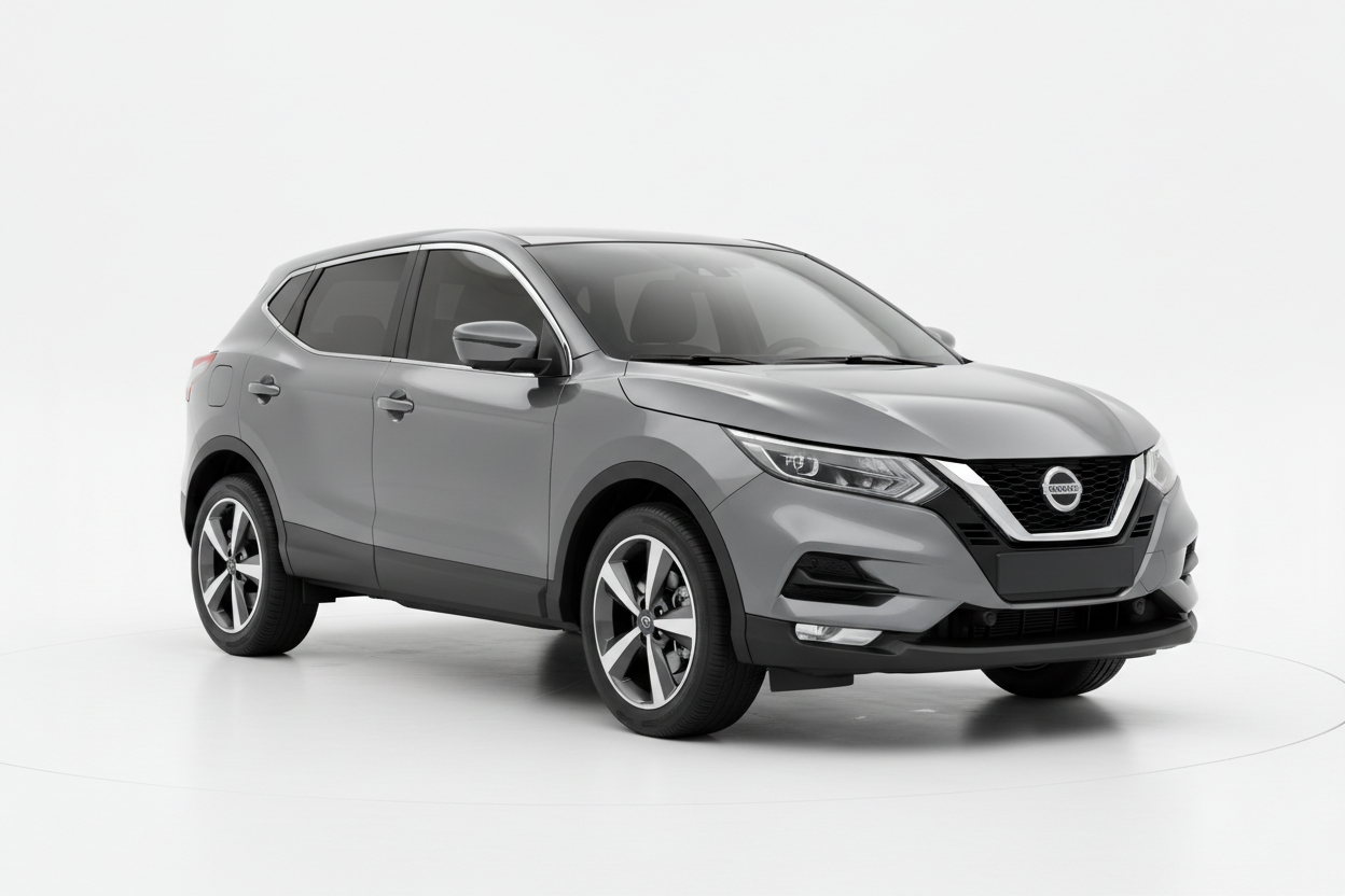 2021 Nissan Qashqai with tinted windows