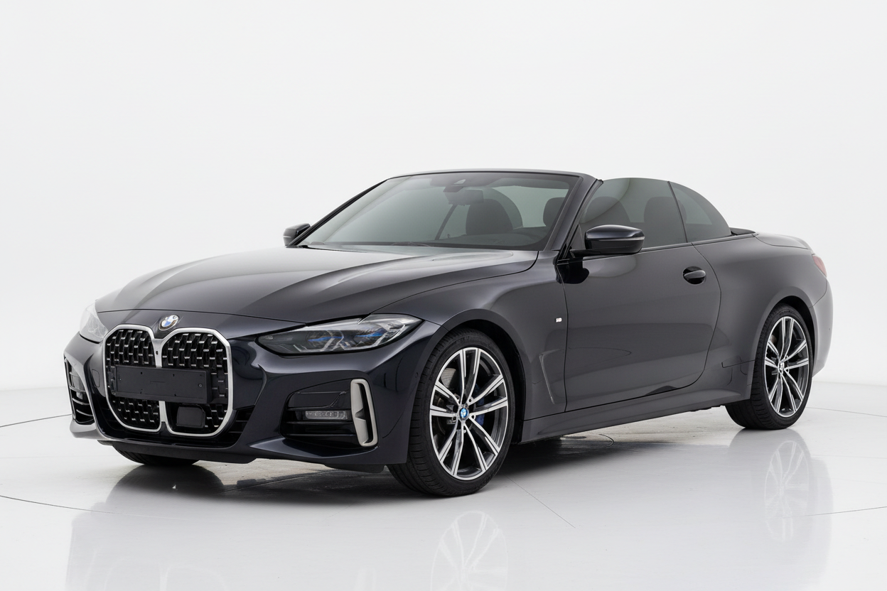 2023 BMW 4 Series Convertible with tinted windows