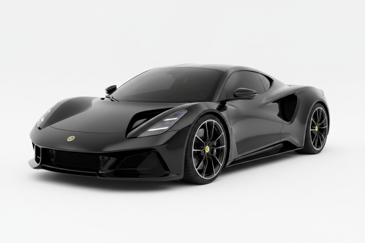 2024 Lotus Evija with tinted windows