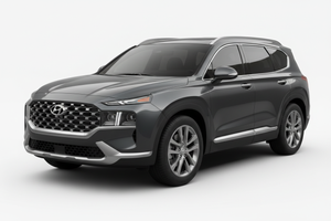 2025 Hyundai Santa Fe with tinted windows