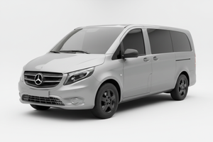 2025 Mercedes Vito with tinted windows