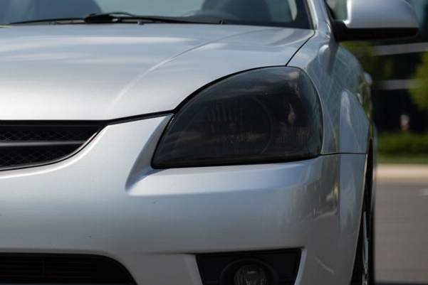Kia Rio 2003 2005 T2811 Pre Cut Front Light / Headlight Tint Kit