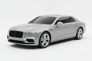 dark tinted car at 5% tint