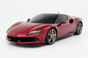 Ferrari 296 GTB with Tinted Windows