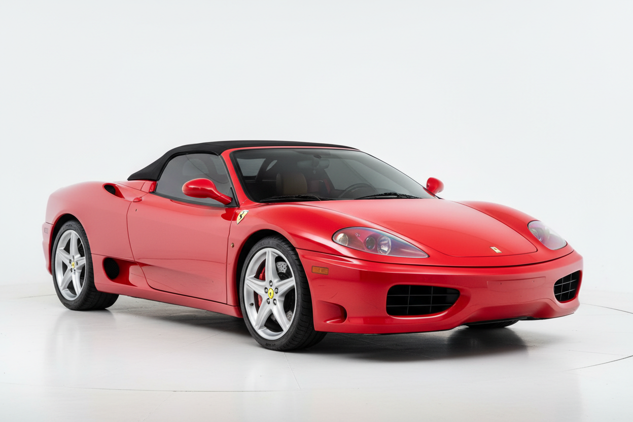Ferrari 360 Spider with Tinted Windows