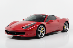 Ferrari 458 Spider with Tinted Windows