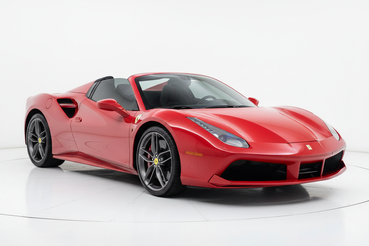 Ferrari 488 Spider with Tinted Windows