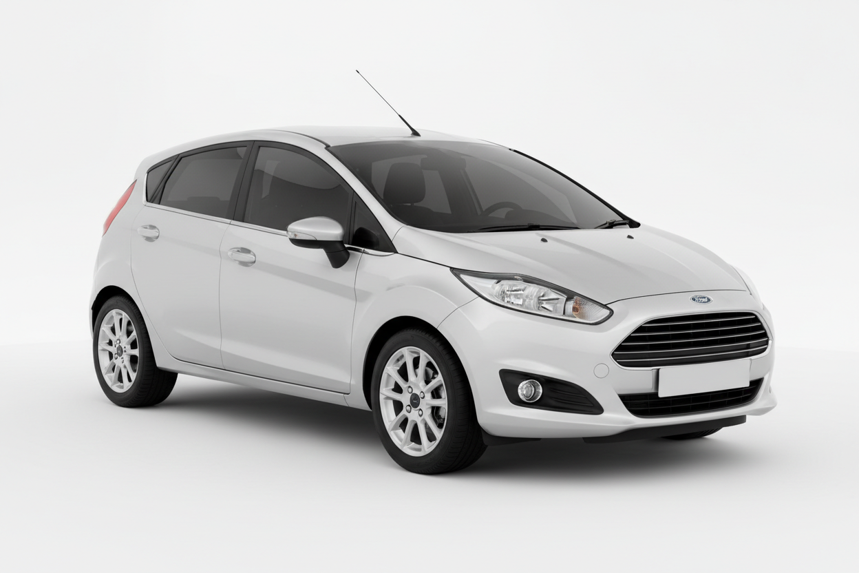 Ford Fiesta 2008-2017 with front tint