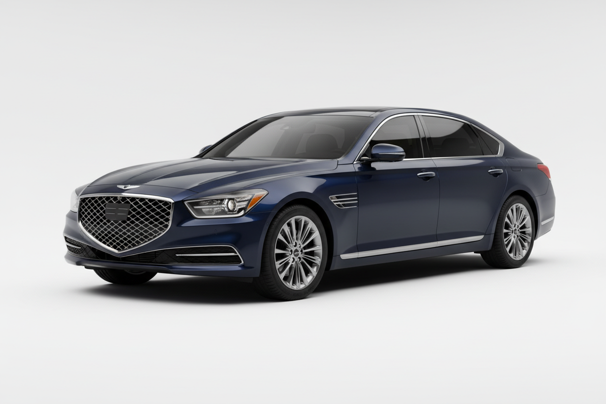 Genesis G90 2017-2022 with tinted windows