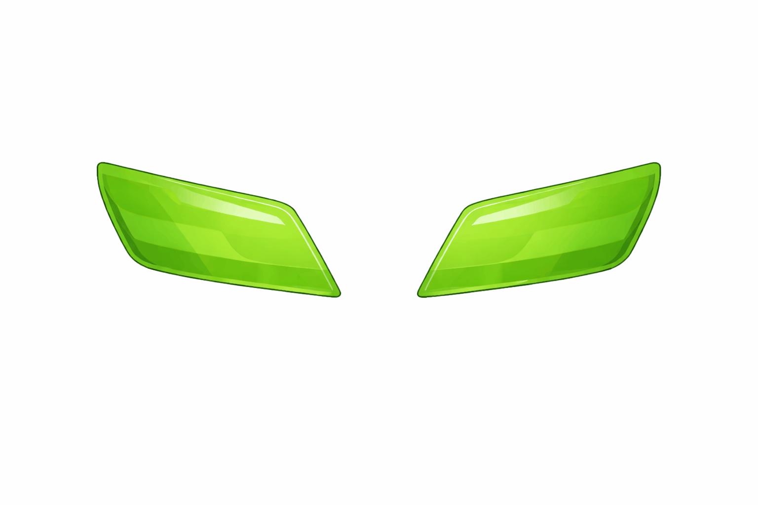 Hyundai Kona / Kona (Canada) / Kona (US) / Kona Electric / Kona Hybrid 2024 2025 T2092363 Pre Cut Front Light / Headlight Tint Kit