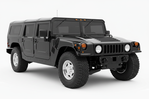 Hummer H1 Wagon 2000-2006 with tinted windows