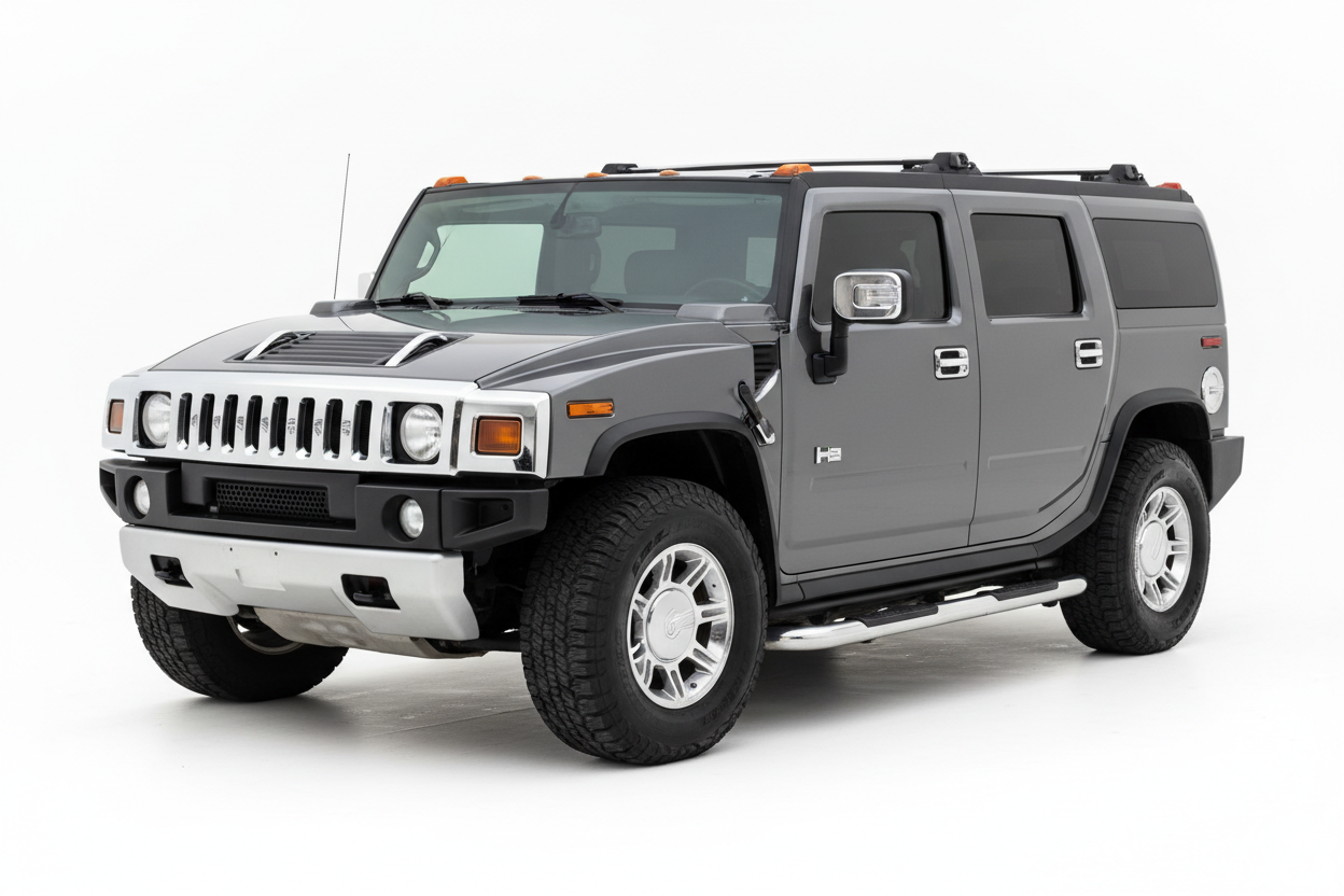 Hummer H2 2003-2009 with tinted windows