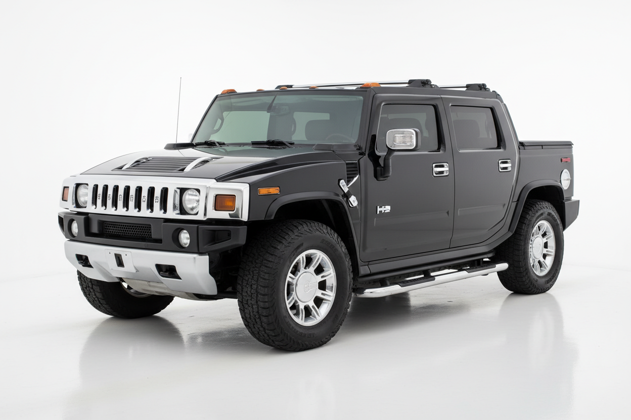 Hummer H2 SUT 2004-2009 with tinted windows