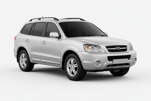 Hyundai Santa Fe 2001-2006 with tinted front windscreen and front doors