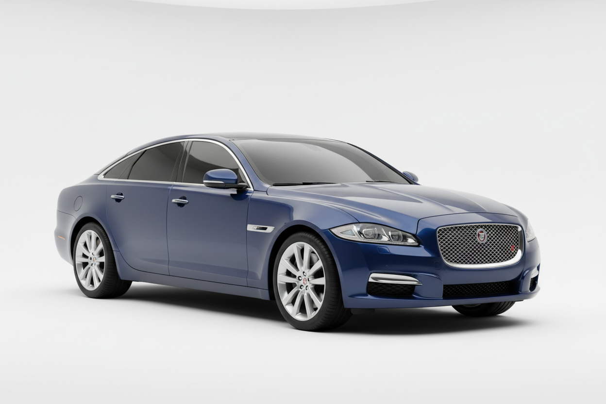 Jaguar XJ with Tinted Windows