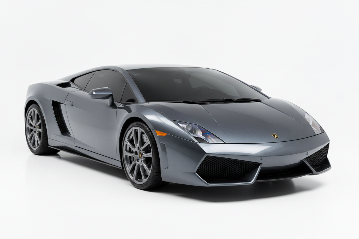 Lamborghini Gallardo with tinted windows