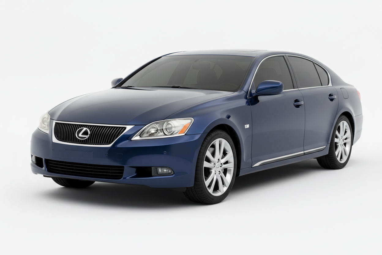 Lexus GS 460 2008-2012 with tinted windows