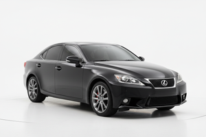 Lexus IS 250 2010-2015 with tinted windows