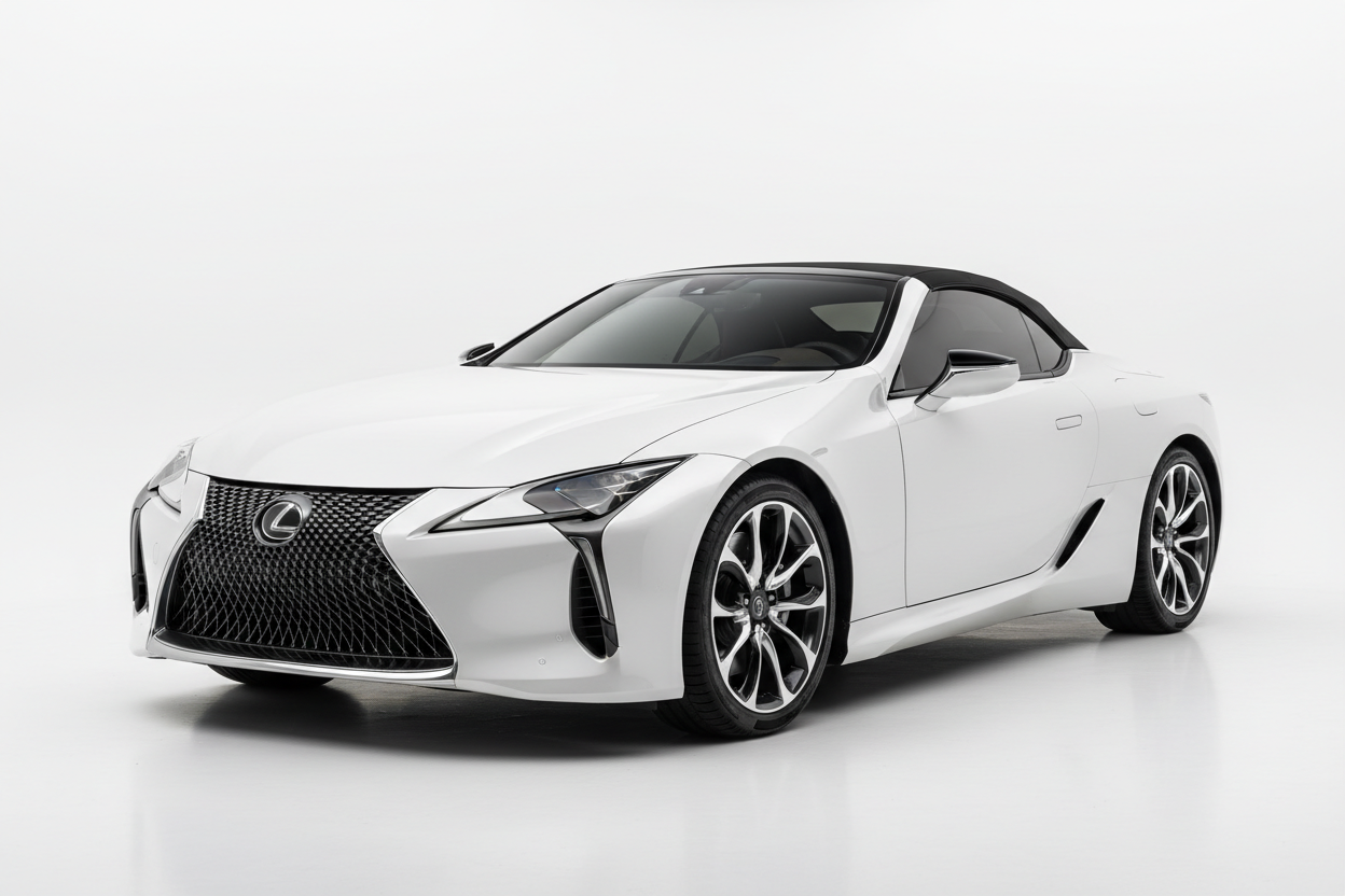 Lexus LC/LC Convertible 2020-2025 with tinted windows