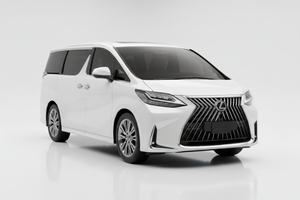 Lexus LM 2024-2026 with tinted windows