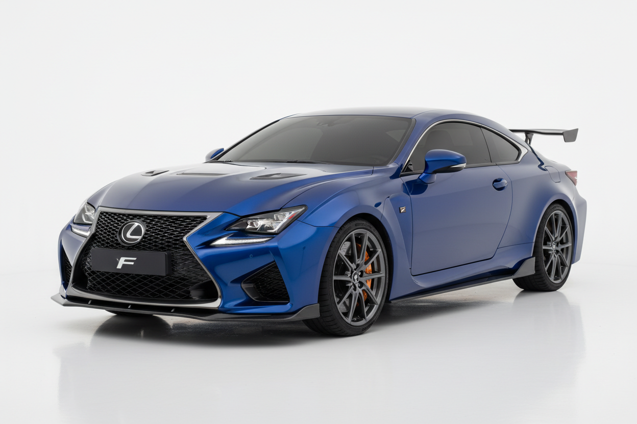 Lexus RC F Track Edition 2015-2025 with tinted windows