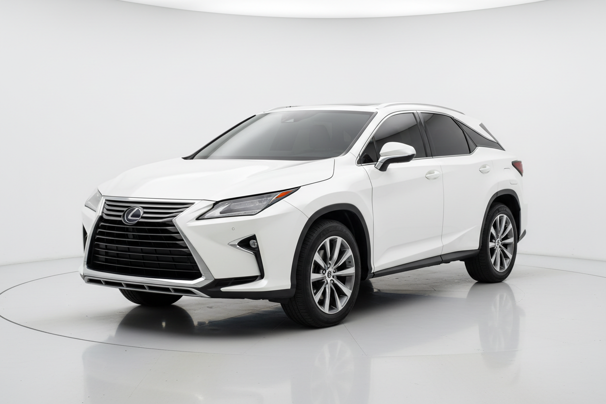 Lexus RX 2020-2022 with tinted windows