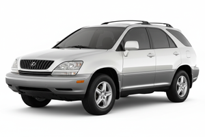 Lexus RX 300 2000-2006 with tinted windows on white background