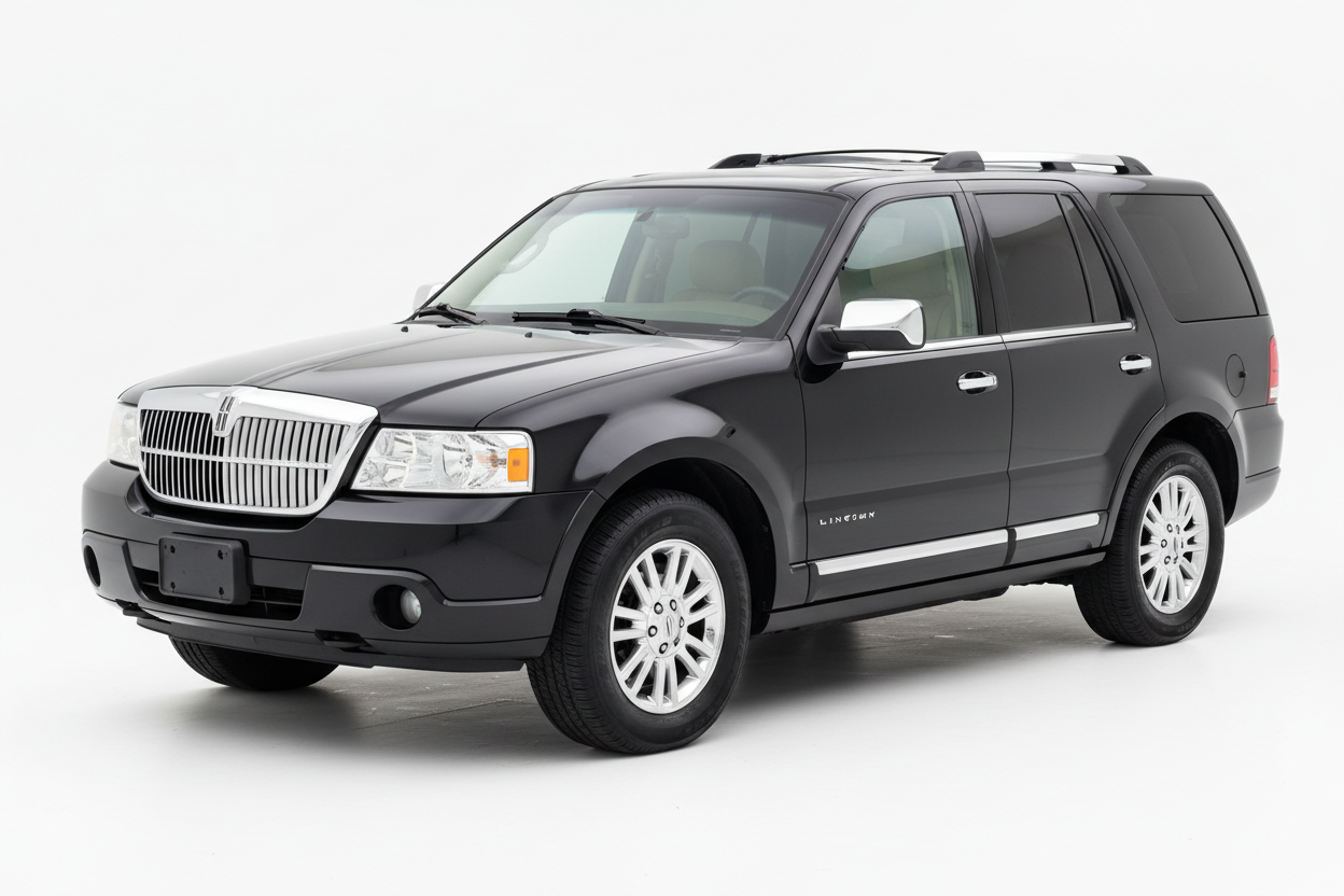 Lincoln Aviator 2003-2005 with tinted windows