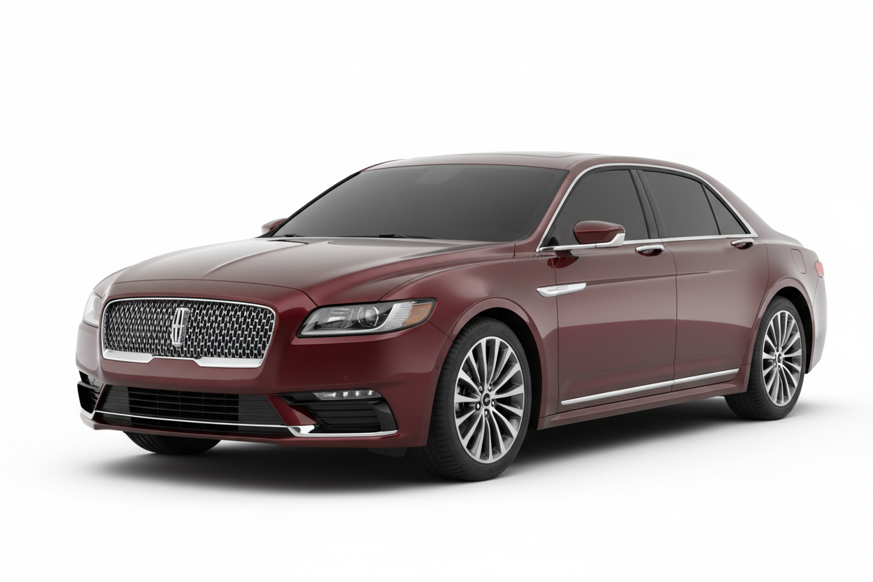 Lincoln Continental 2017-2020 with tinted windows
