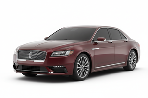 Lincoln Continental 2017-2020 with tinted windows