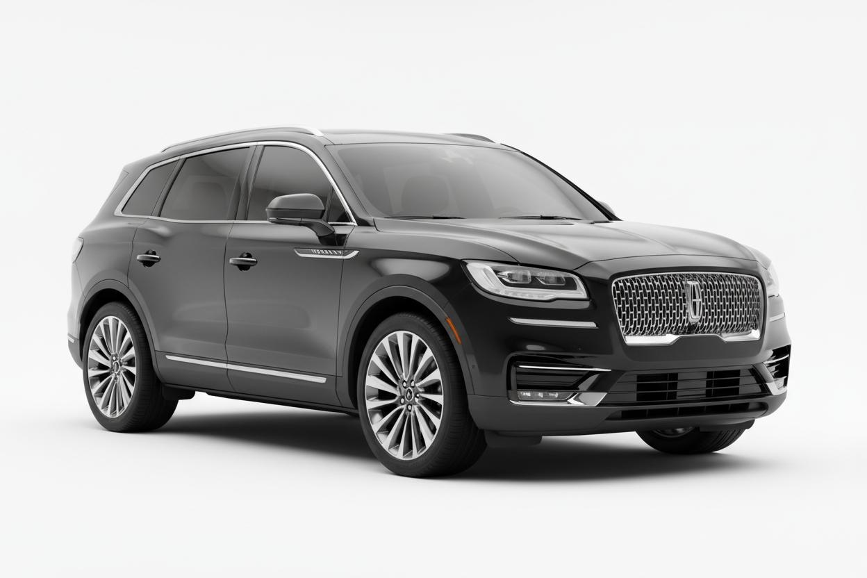 Lincoln Nautilus 2024-2026 with tinted windows